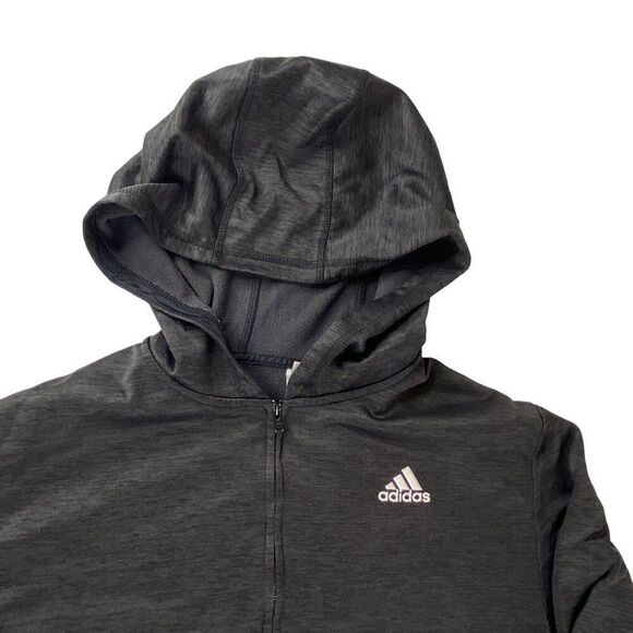 Adidas Youth XL Jacket Zip Up black - Picture 4 of 5